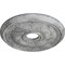 Ekena Millwork Bradford Medallion (Canopies up to 4 3/8"), 18 1/8"OD x 3 3/4"ID x 1 1/8"P, Ultra Pure White Crackle CM18BRUWC - alternate 4